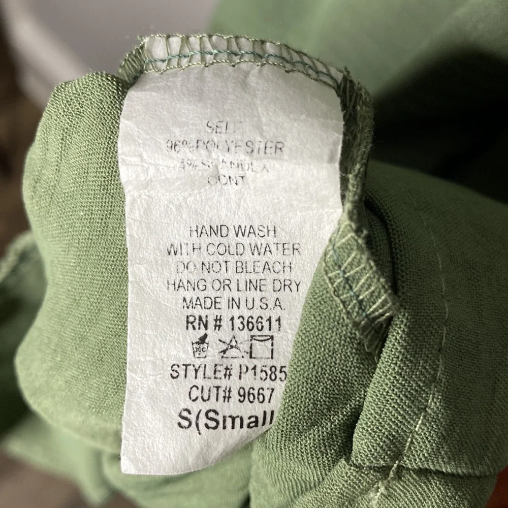 Pink Lily Connect To Your Heart Dress in Olive - Picture 4 of 6